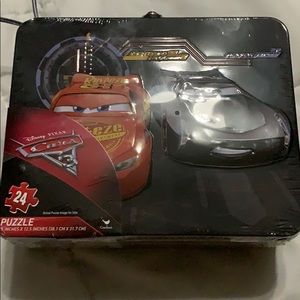 Cars lunch box puzzle kit